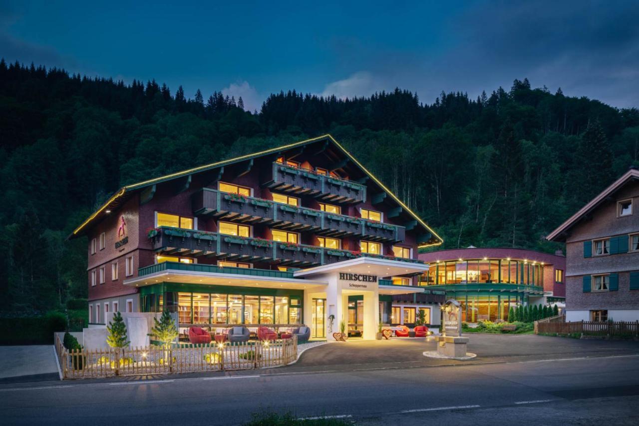Hirschen Wohlfuehlhotel Schoppernau Ngoại thất bức ảnh